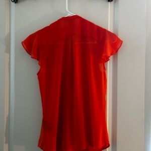 Elegant Red Women's Top